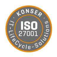 Unternehmen Konser entspricht ISO 27001